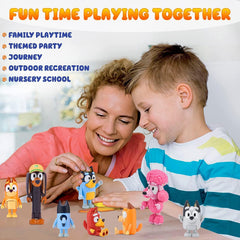 Alhy Wolfs figures family adventure set enables group scenes and pretend adventures