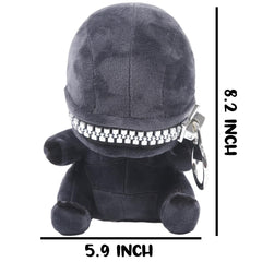 Alien Plush Xenomorph side view 40cm highlights detailed stitching for collectors