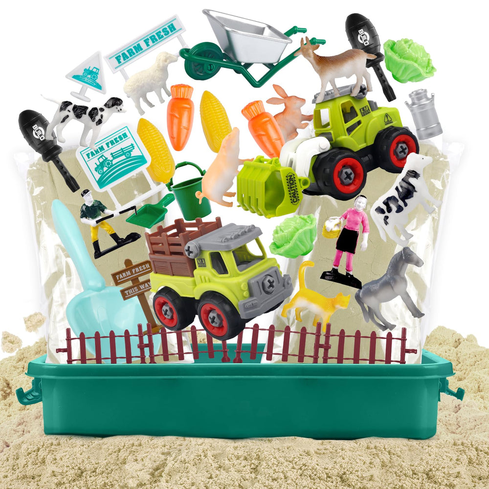 Aliex sturdy storage box keeps everything organized between playtimes.
