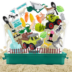 Aliex sturdy storage box keeps everything organized between playtimes.