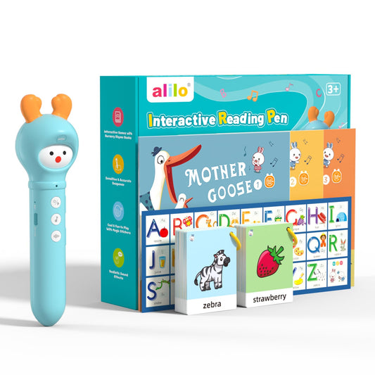 Alilo Talking Pen reading pen enables independent learning on the go.
