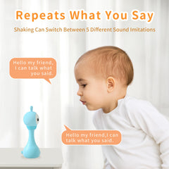Alilo Yoyo voice recording and playback fosters playful language-like interaction.