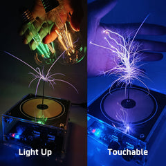 ALKISTA Tesla coil desktop gadget display for desks and classrooms