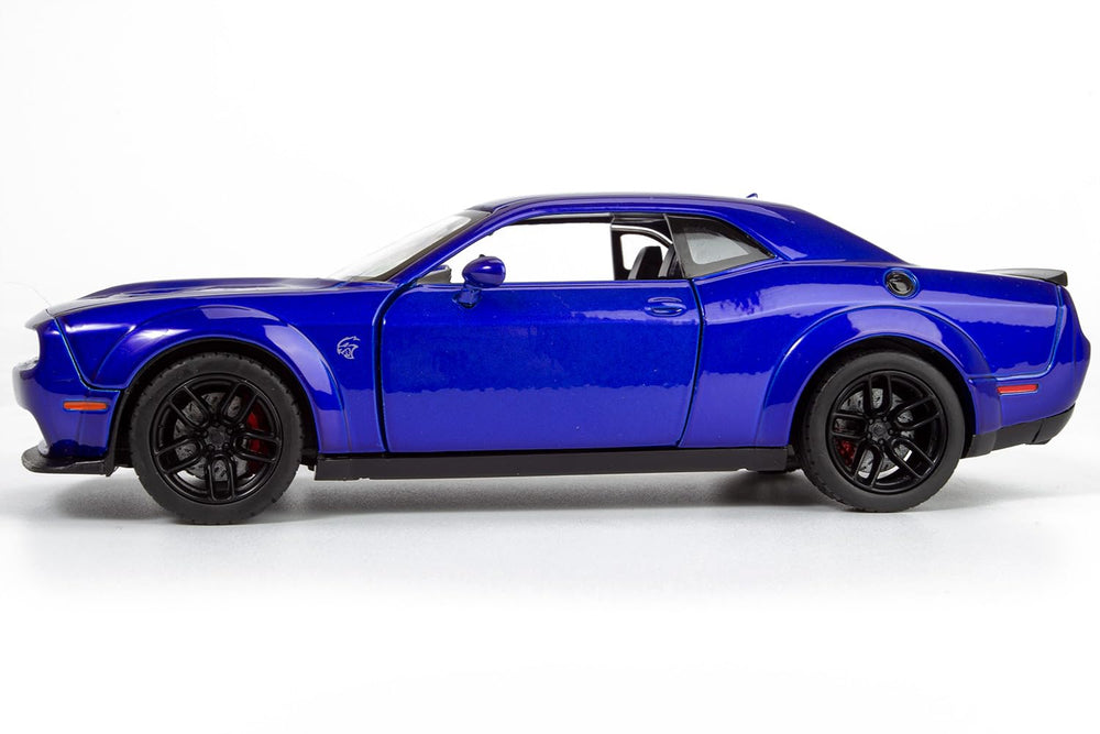 All Star Toys 2018 Challenger SRT Hellcat Indigo Blue metal body with plastic parts durability
