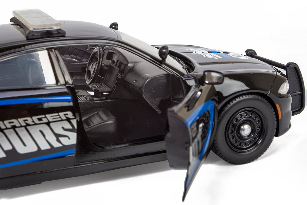 All Star Toys Charger Enforcer open doors for interactive display options
