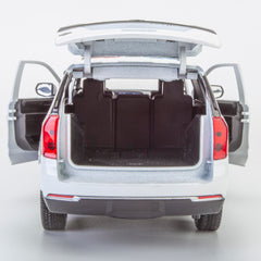 All Star Toys 2025 Tahoe PPV interior details capture dashboard, seats, and pursuit equipment