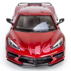All Star Toys Corvette C8 Stingray window view highlights transparency and scale.