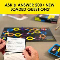 Loaded Questions Party card deck sparks hilarious conversations for teens and adults.