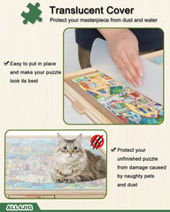 ALL4JIG drawer handles provide easy grip while organizing and swapping pieces.