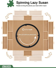 ALL4JIG easy-to-store design allows quick cleanup and undercover storage.