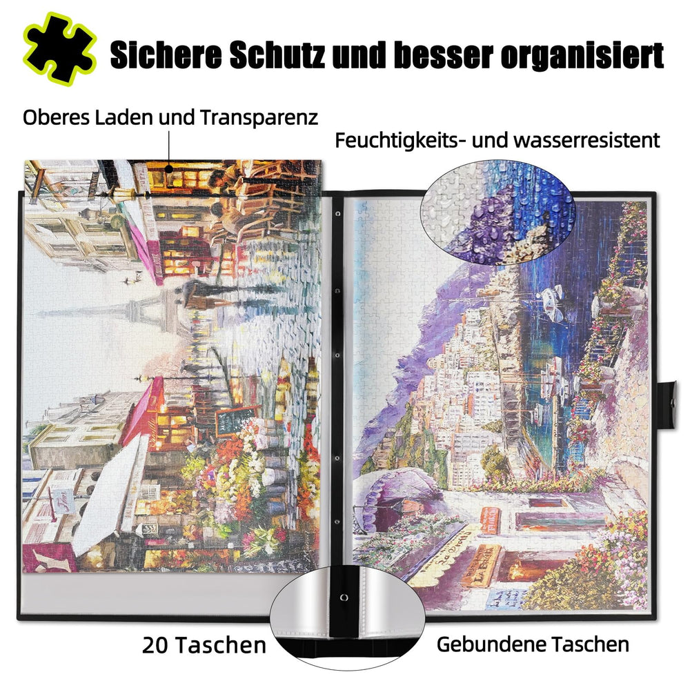 ALL4JIG Portapuzzle durable plastic construction resists drops and daily wear