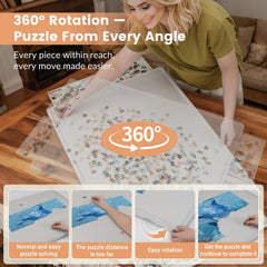 ALL4JIG premium ABS material puzzle board offers durability with lighter weight