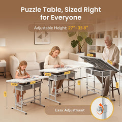 ALL4JIG puzzle table makes a thoughtful gift for families