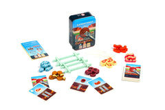 Barbecubes by Alley Cat Games: players discuss turns during a stacking moment