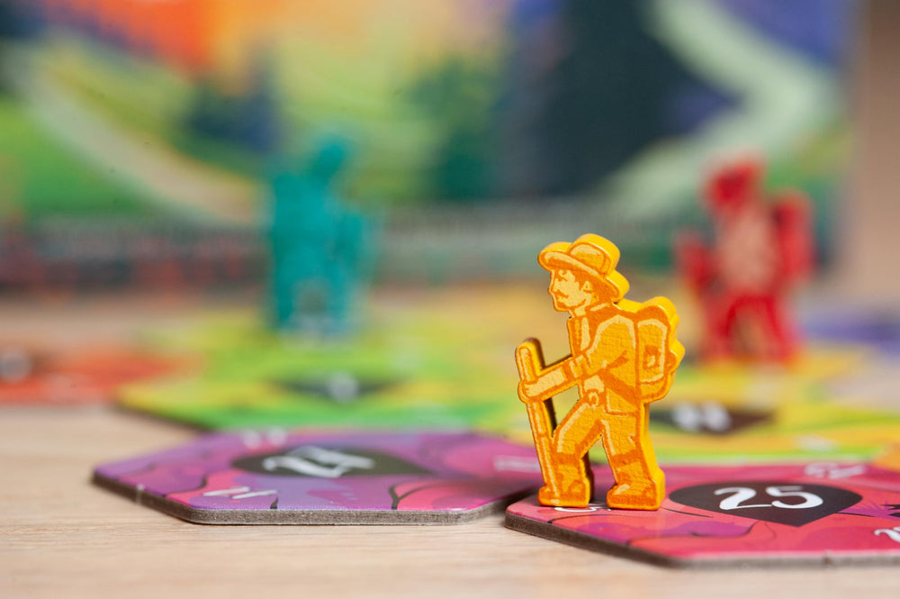 Allplay Switchbacks player pieces in action for family-friendly competition