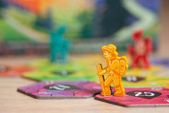 Allplay Switchbacks player pieces in action for family-friendly competition