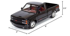 All Star Toys 1992 Chevy C1500 454SS displayed with other 1/24 scale models