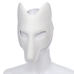 Alodidae blank wolf mask, ideal canvas for customization at parties and cosplay.