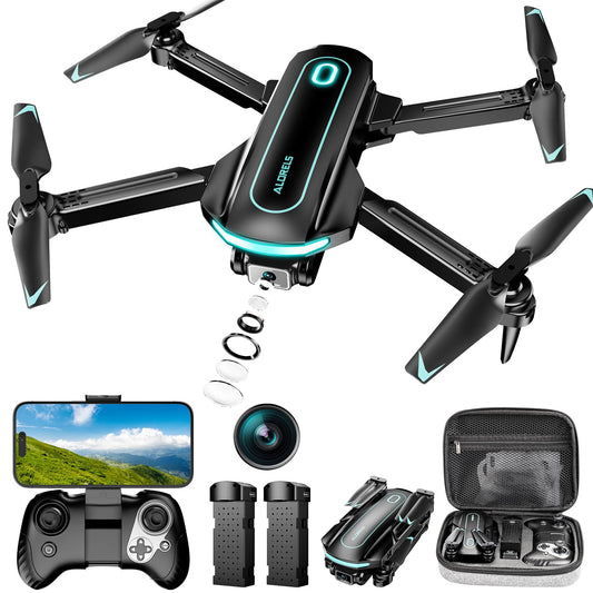 ALORELS drone with 1080p camera delivers stable aerial footage from above