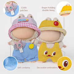 ALOVAK necklace accessory for 17 cm dolls, adds subtle sparkle to outfits.