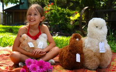 AlpacaNext close-up soft fur, showcasing realistic detailing for a cozy playtime friend.