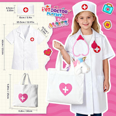 Alritz child playing doctor scene with unicorn patient