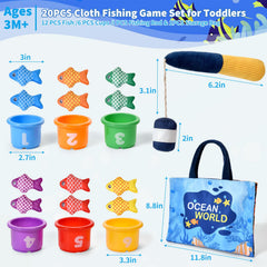 Alsatic stackable buckets aiding size sorting and nesting play