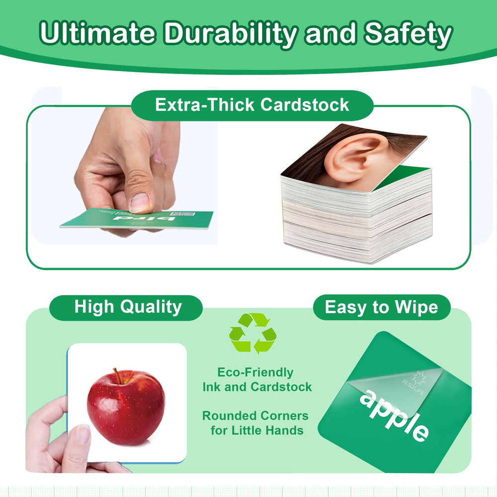 ALSOLIFE nose card aids early labeling and social interaction skills.