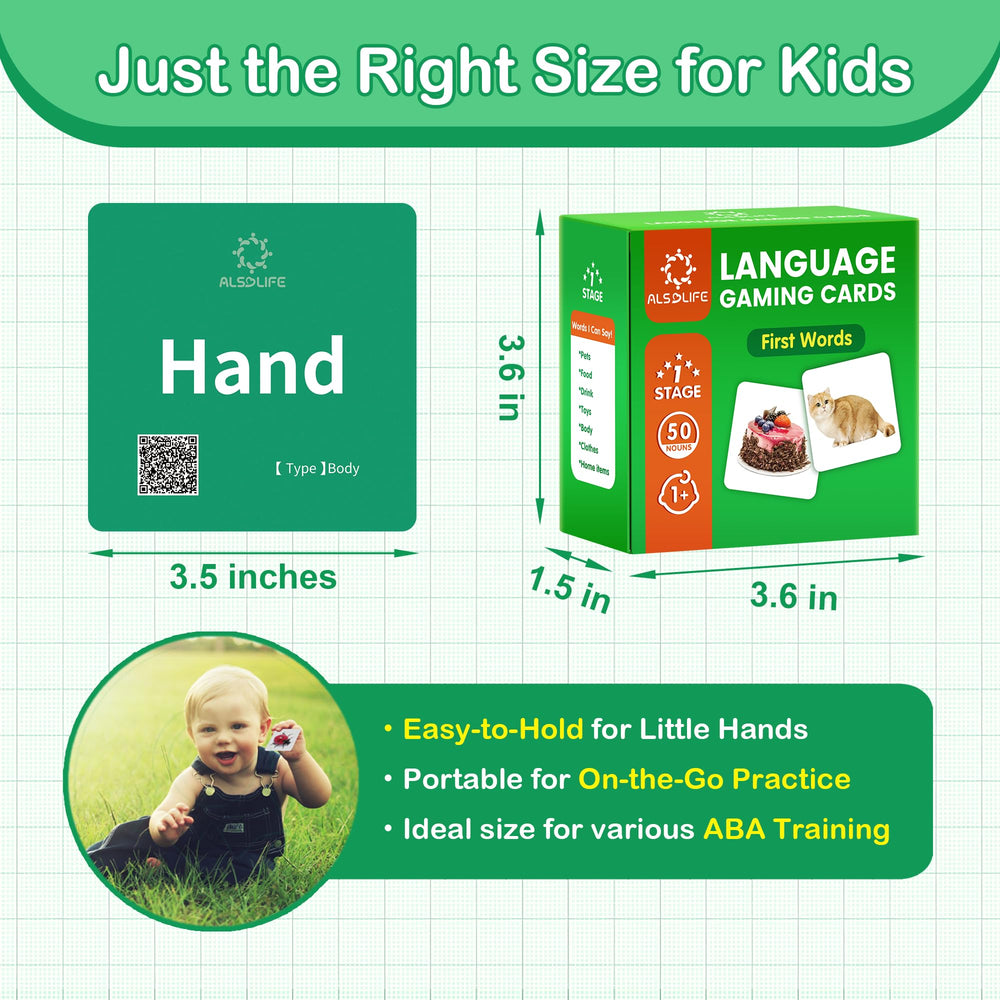 ALSOLIFE speech therapy material designed by experts to support language work.