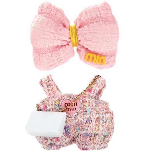 ALTRJO heart dress for 17cm dolls enhances chic play outfits.