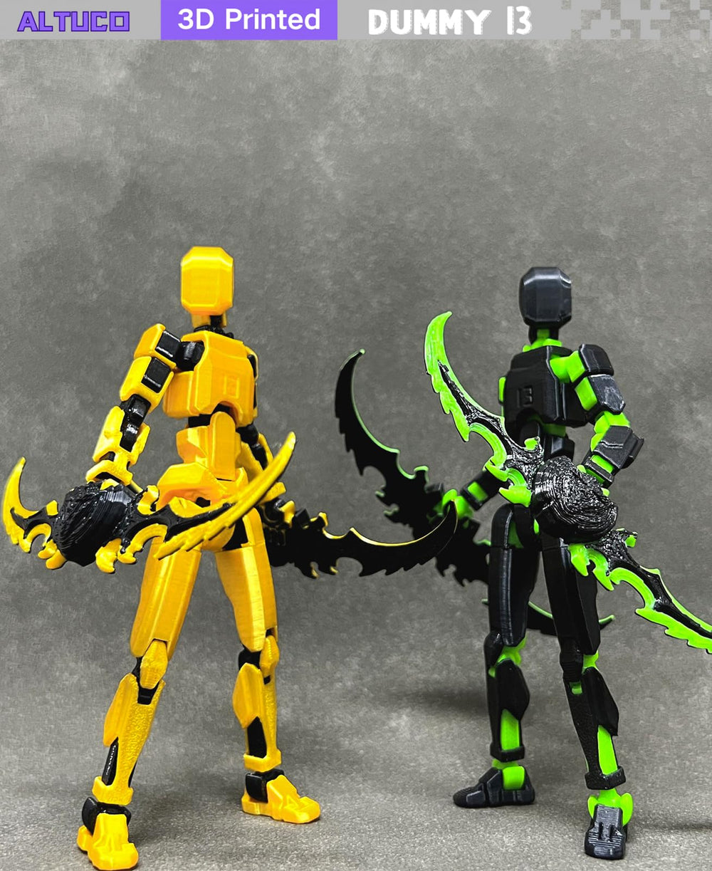 altuco T13 action figure detailed joints closeup showcases tight articulation for dynamic poses.