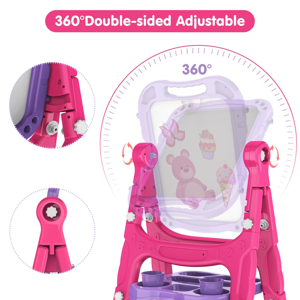 Amagoing Easel lightweight ABS plastic for safe, simple assembly