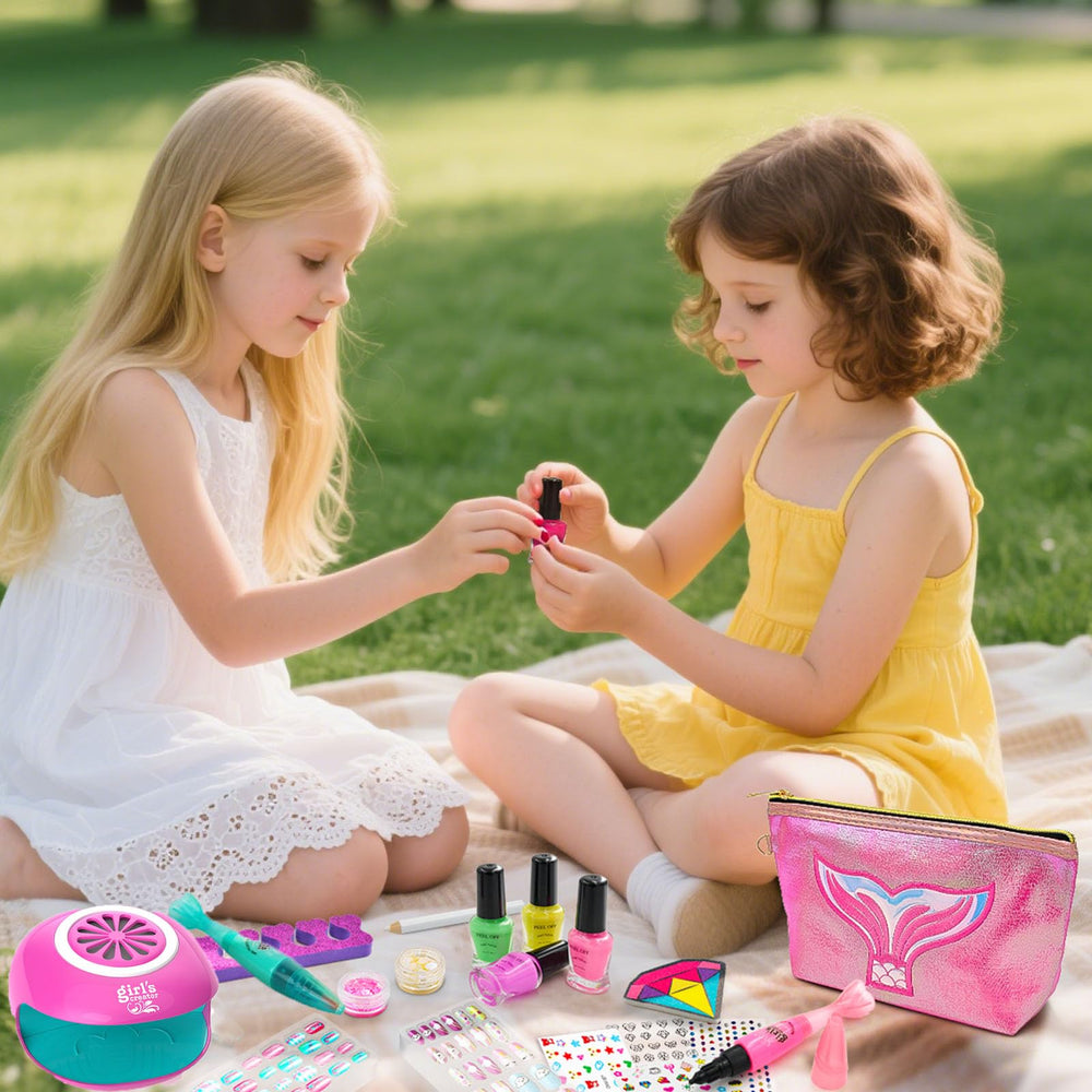 Amagoing Pink Makeup Storage Bag: keeps kit organized and portable.
