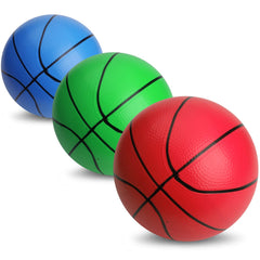 Amarlozn mini foam basketball 5-inch rainbow pack for indoor and outdoor play.