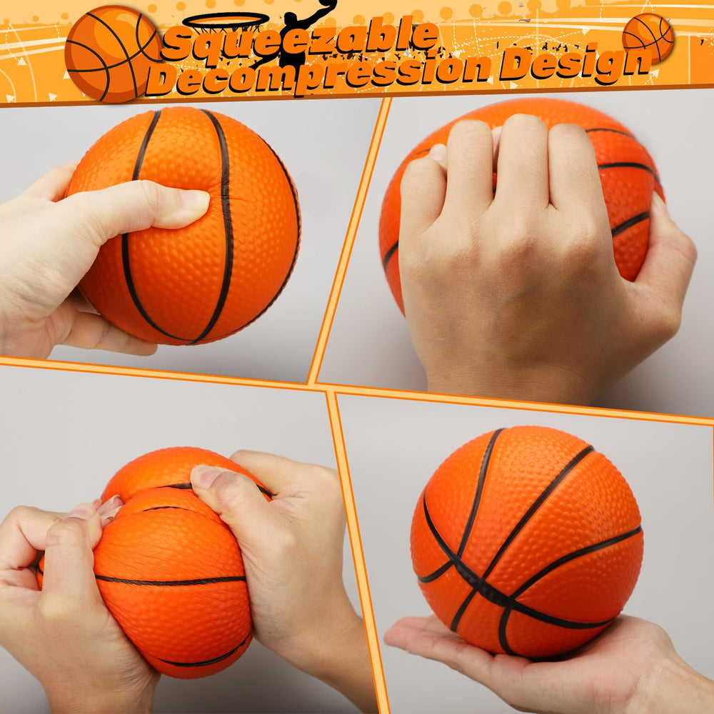 Three-pack Amarlozn foam basketball set ready for outdoor play