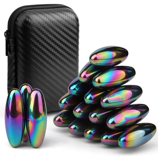 Amarlozn Rattle Magnets Snake Eggs case view for portable storage and organization
