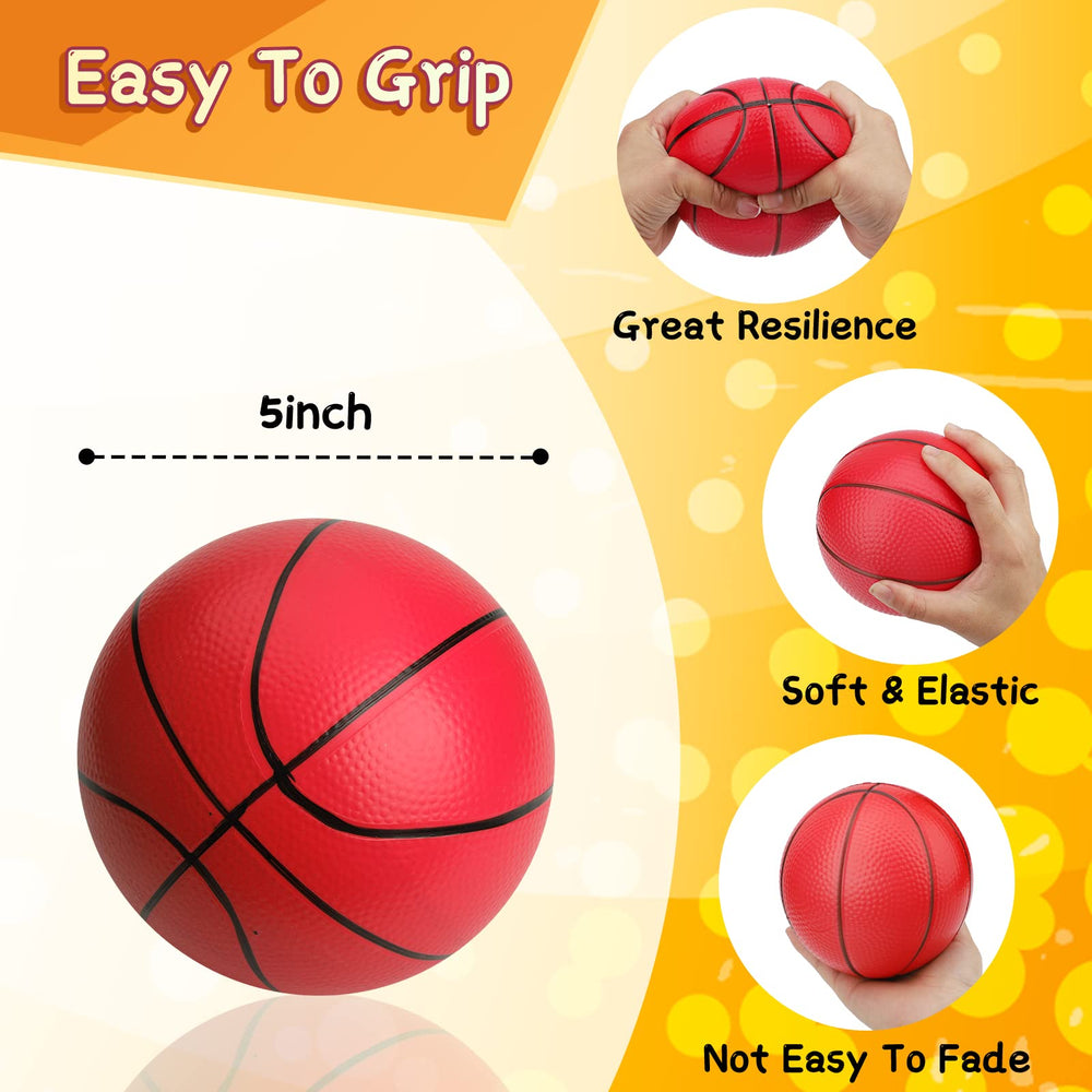 Amarlozn soft foam balls for over-the-door hoop deliver safe, lightweight play for kids.
