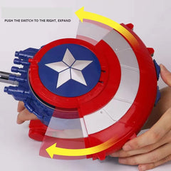AMARONE Captain Dart Shield ergonomic handle designed for comfortable kid use.