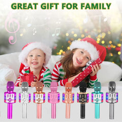 Amazmic Kids Karaoke Microphone battery life of 4–6 hours per charge