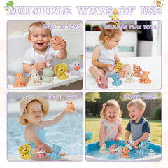 AMCHSURI koala bath toy soft and squeezable for tub-time joy.