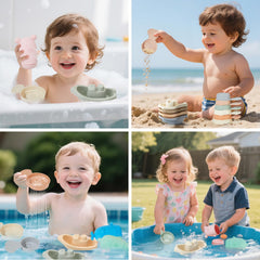 AMCHSURI gift-ready bath toy set ideal for baby showers and birthdays.