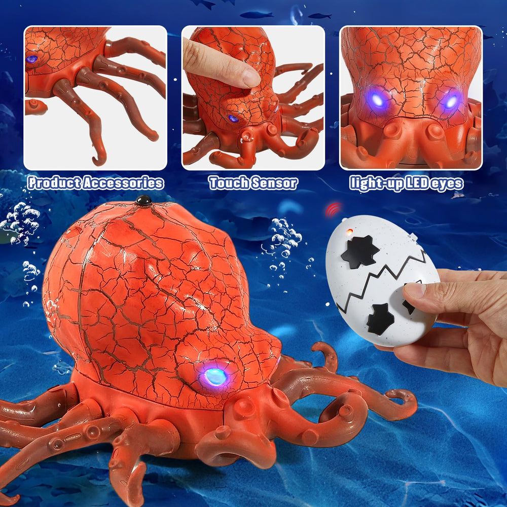 AMCHSURI octopus durable ABS shell keeps play safe and lasting