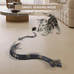 AMCHSURI robotic snake in action demonstrating remote control versatility