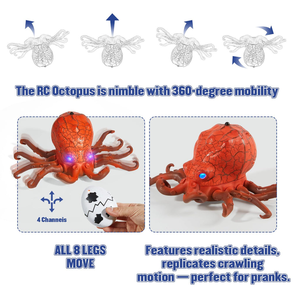AMCHSURI octopus soft tentacles support safe, interactive play