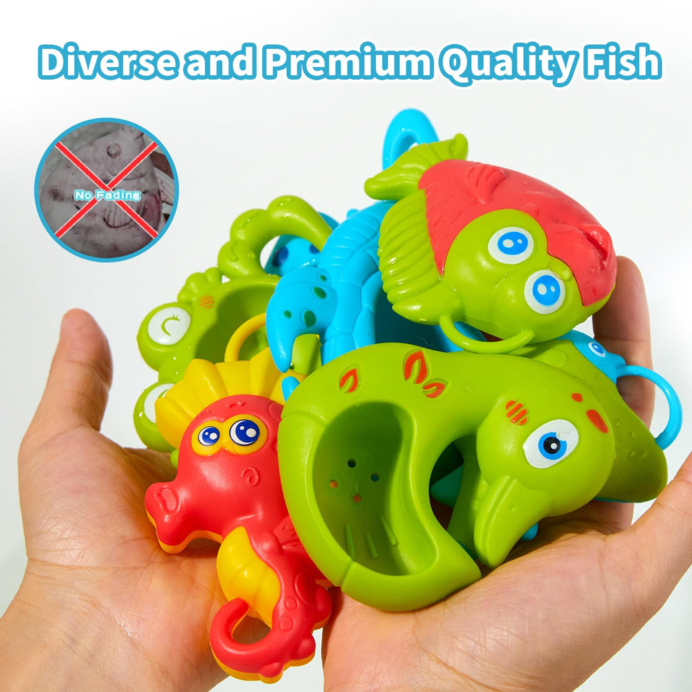 AMCHSURI colorful sea creatures aid visual and motor exploration.