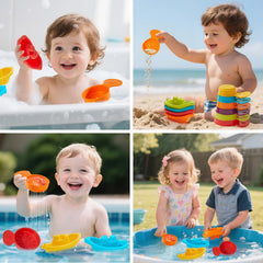 AMCHSURI bath set is ideal for water table, pool, and beach adventures.
