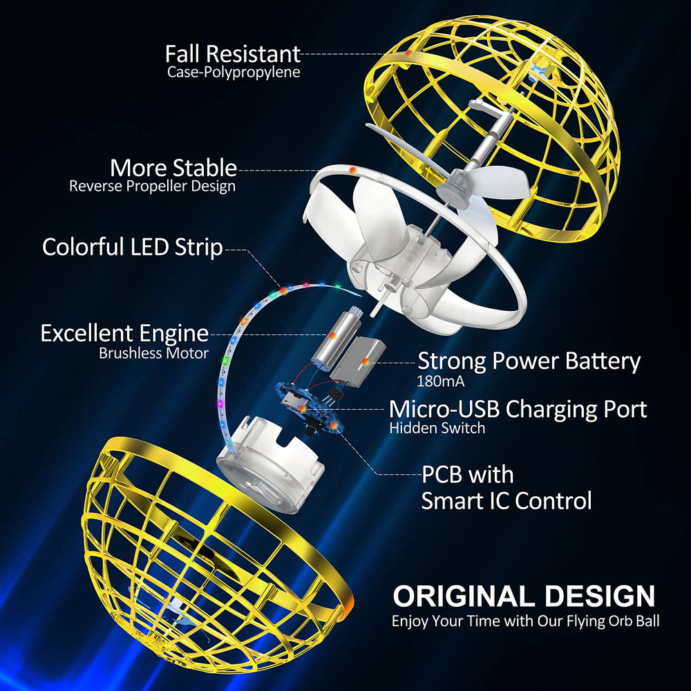 AMERFIST Hover Ball with durable soft shell ready for bumps and drops