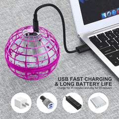 Amerfist pink glow orb toy perfect night time play.