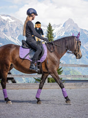 American Fashion World riding outfit boots help complete the stylish equestrian look.