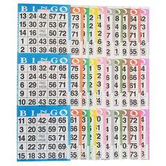 American Games bingo books in a 100-pack for group play and events.